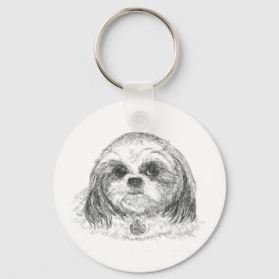 Porte-clés Shih Tzu