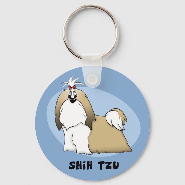 Porte-clés Shih Tzu Keychain (Recto)