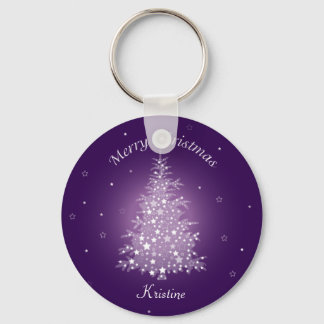 Porte-clés Shimmerger Amethyst Porte - clé d'arbre de Noël