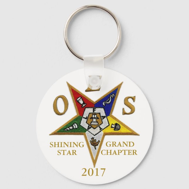 Porte-clés Shining Star Grand Chapter 2017 (Recto)
