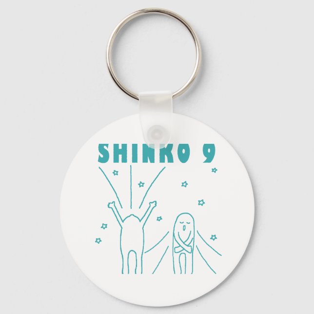 Porte-clés "Shinko 9" Respiration profonde (Recto)