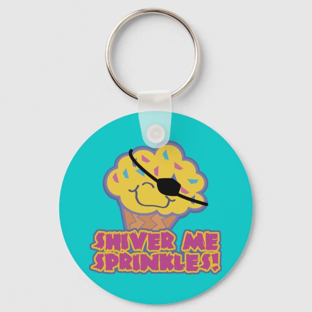 Porte-clés Shiver Me Saupouille Pirate Cupcake (Recto)