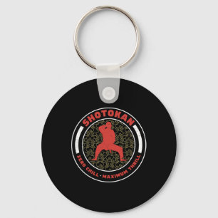 Porte-clés Shotokan Zero Chill Maximum Thrill Funny Shotokan