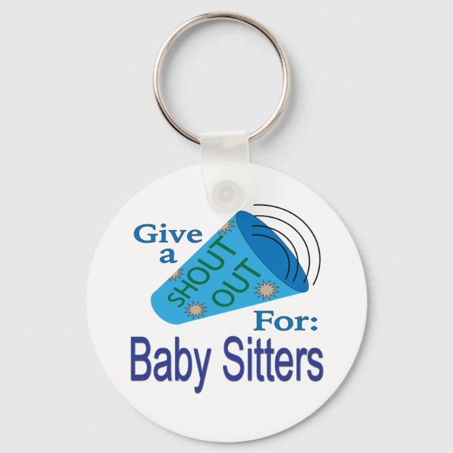 Porte-clés Shout Out pour Baby Sitters (Recto)