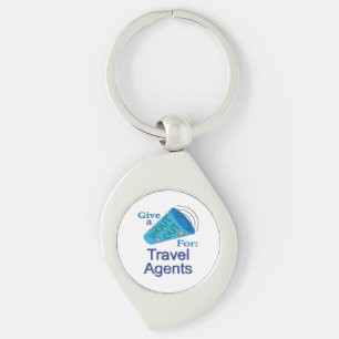 Porte-clés Shout Out pour les agents de voyage