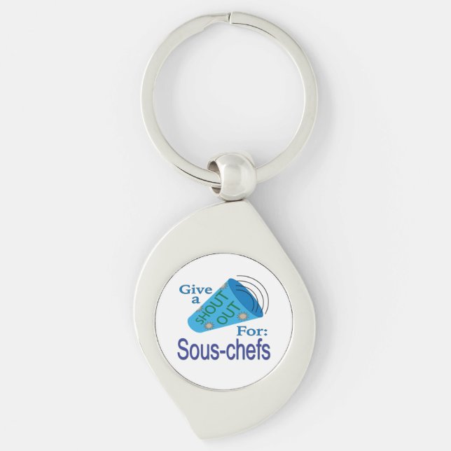 Porte-clés Shout Out pour les sous-chefs (Devant)