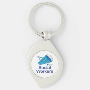 Porte-clés Shout Out pour les travailleurs sociaux