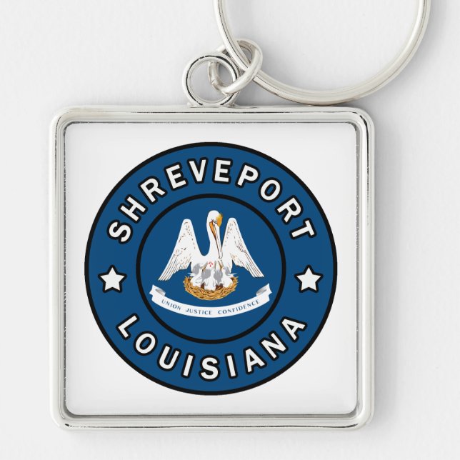 Porte-clés Shreveport Louisiane (Devant)