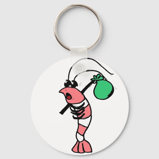 Porte-clés Shrimp Hobo (Recto)