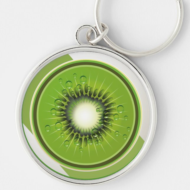Porte-clés Si frais ! Porte - clé de kiwi (Devant)