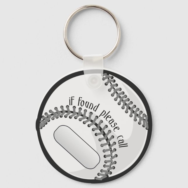 Porte-clés si le porte - clé trouvé (Recto)