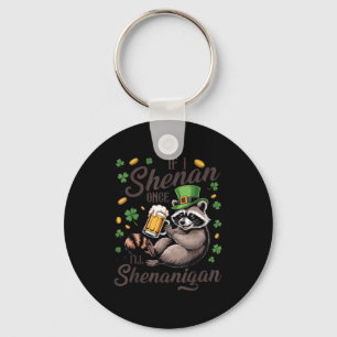 Porte-clés Si shenan shenanigan journee st patrick raton lave
