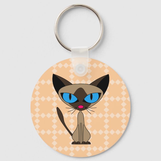 Porte-clés Siamese S'Il Vous Plaît Porte - clé (Recto)