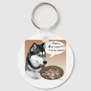 Porte-clés Sibérie Husky (noir) Turquie