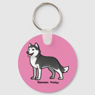 Porte-clés Sibérien Husky