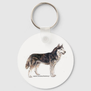 Porte-clés Sibérien Husky !