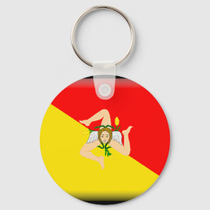 Porte-clés Sicily (Italy) Flag