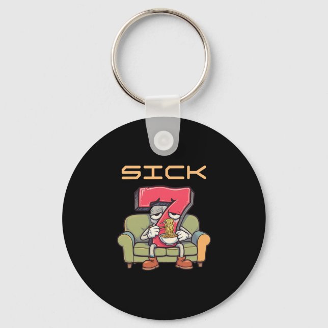 Porte-clés Sick Seven 67 Meme Six Seven 1  (Recto)