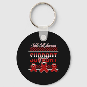 Porte-clés Sickle Cell Support Squad Membre de la famille Ami