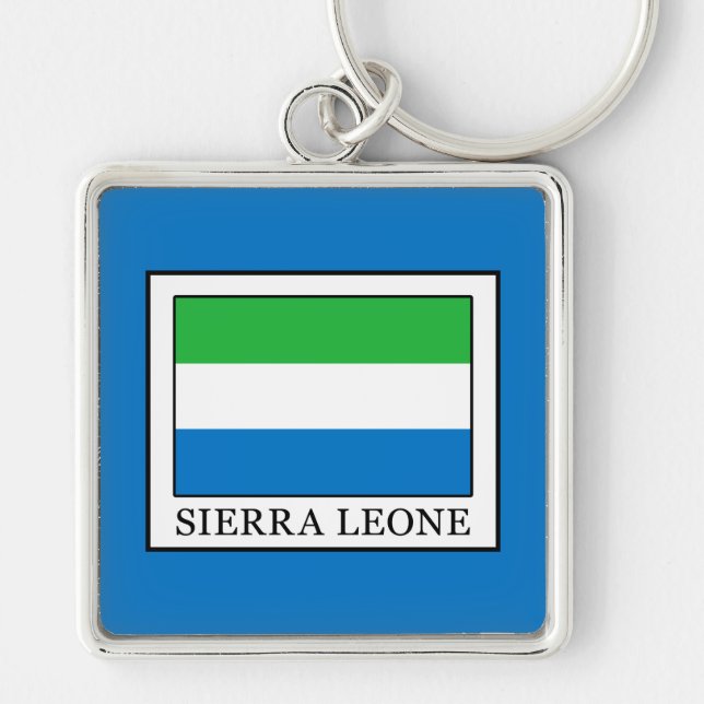 Porte-clés Sierra Leone (Devant)