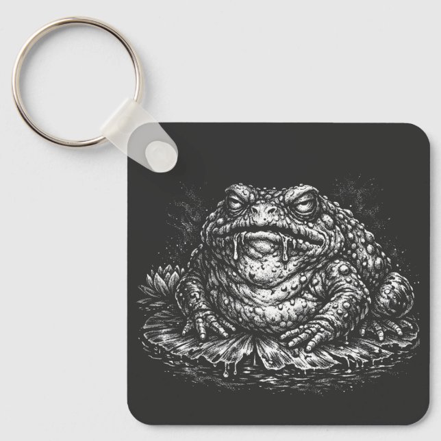 Porte-clés Sigil du Crapaud Hanté par BurnsInHell (Recto)