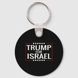 Porte-clés Signal juif Israël pour le rallye hébreu Trump 202