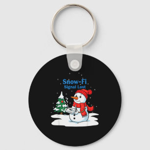 Porte-clés Signal Snow-fi Perdu Drôle de Noël Bonhomme de Nei