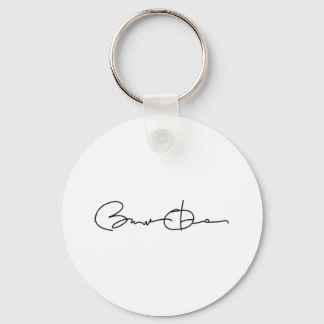 Porte-clés Signature de Barack Obama (Recto)