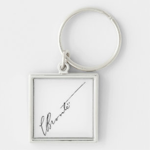 Porte-clés signature de Charlotte Brontë