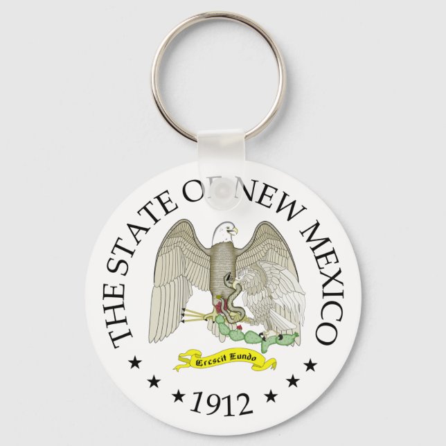 Porte-clés Signature du Nouveau-Mexique (Recto)