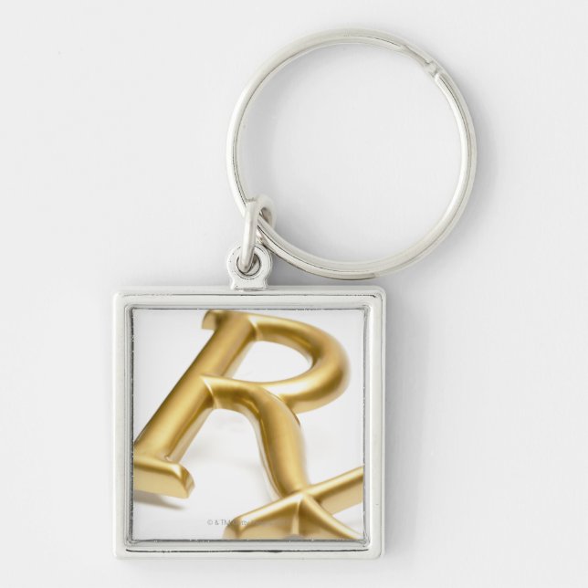 Porte-clés Signe de drogue de Rx (Devant)