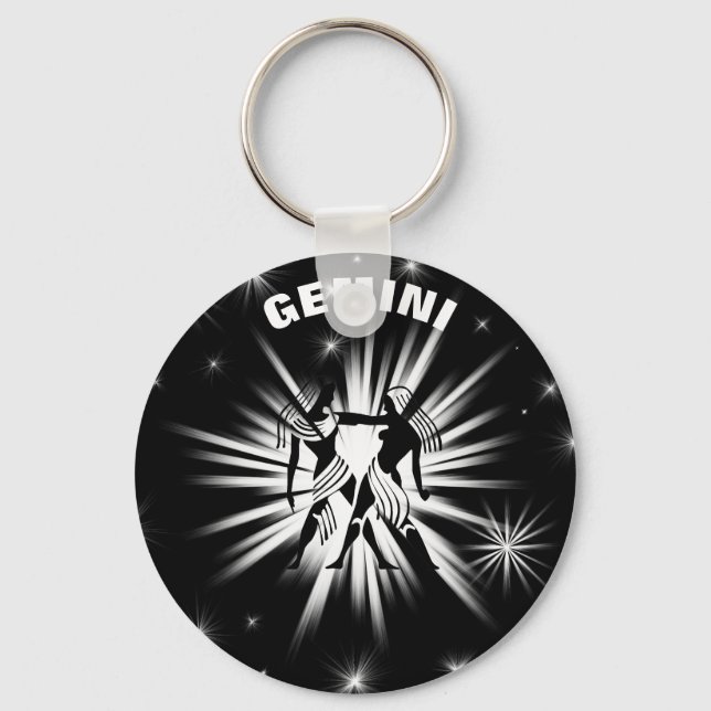 Porte-clés Signe de Gemini (Recto)