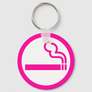 Porte-clés Signe de Japonais de 喫煙女性 de zone fumeur d