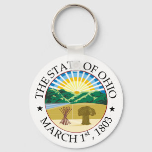 Porte-clés signe de l'Ohio