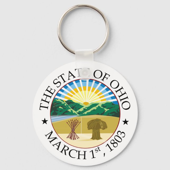 Porte-clés signe de l'Ohio (Recto)