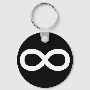 Porte-clés Signe de symbole d'infini Amour éternel pour toujo