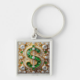 Porte-clés Signe Dollar