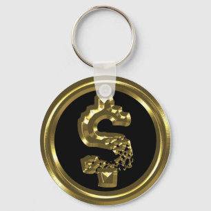 PORTE-CLÉS SIGNE D'OR DOLLAR
