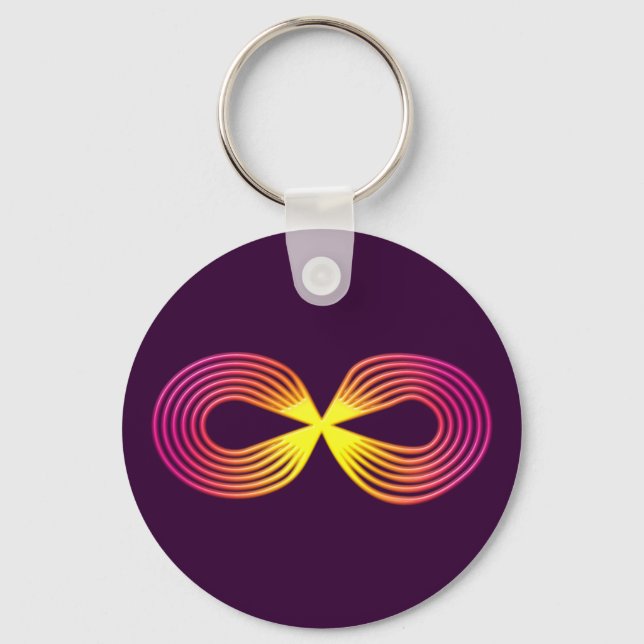 Porte-clés Signe infini (Recto)