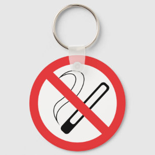 Porte-clés Signe non-fumeurs