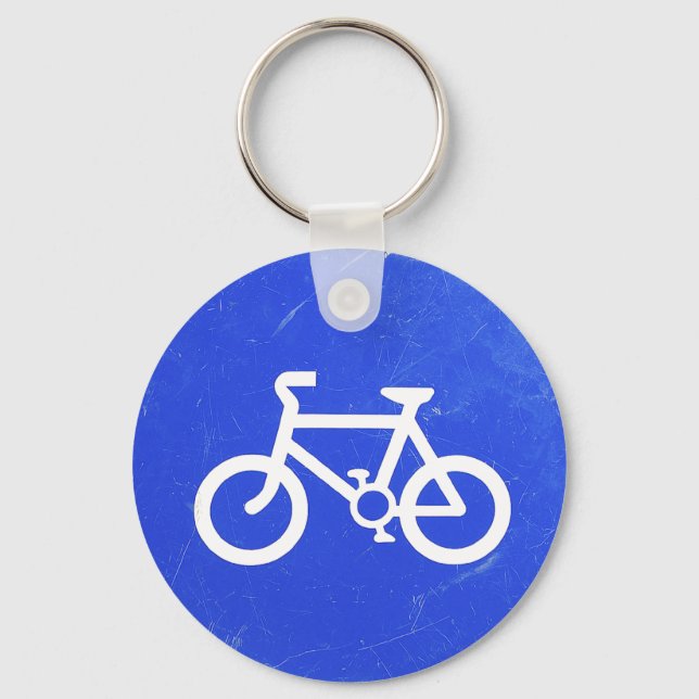 Porte-clés SIGNE Porte - clé de la circulation à vélo (Recto)