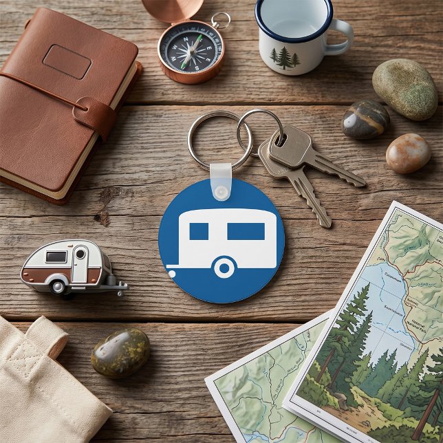 Porte-clés SIGNE ROUTIER DE Caravan Porte - clé (Créateur téléchargé)