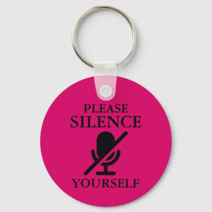 Porte-clés S'Il Vous Plaît, Silence, Porte - clé