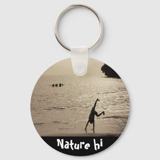 Porte-clés silhouette active (Recto)