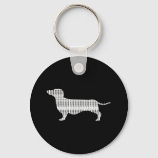 Porte-clés Silhouette Dachshund De Nombreux