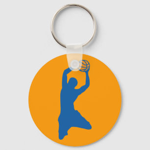 Porte-clés silhouette de basket