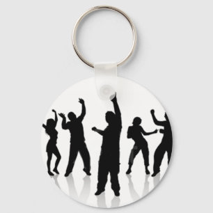 Porte-clés Silhouette de danse
