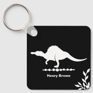 Porte-clés silhouette de dinosaure Spinosaurus