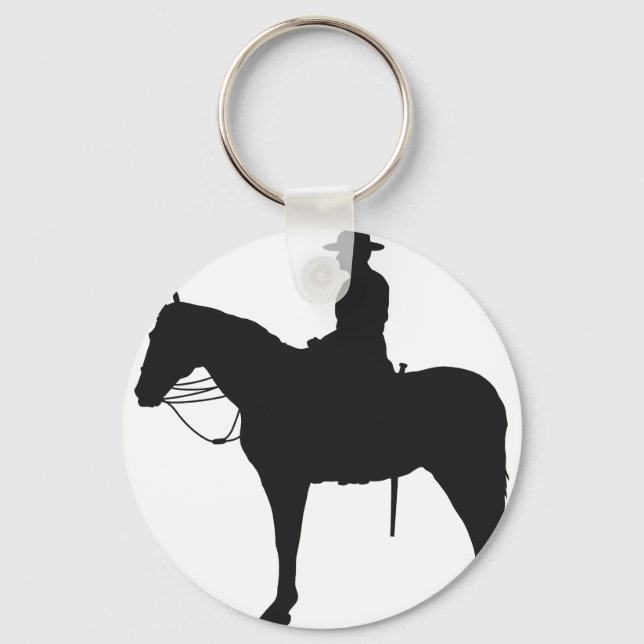 Porte-clés Silhouette de la Gendarmerie canadienne (Recto)