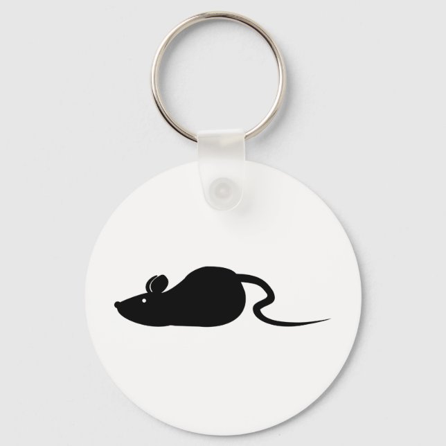 Porte-clés Silhouette de la souris (Recto)